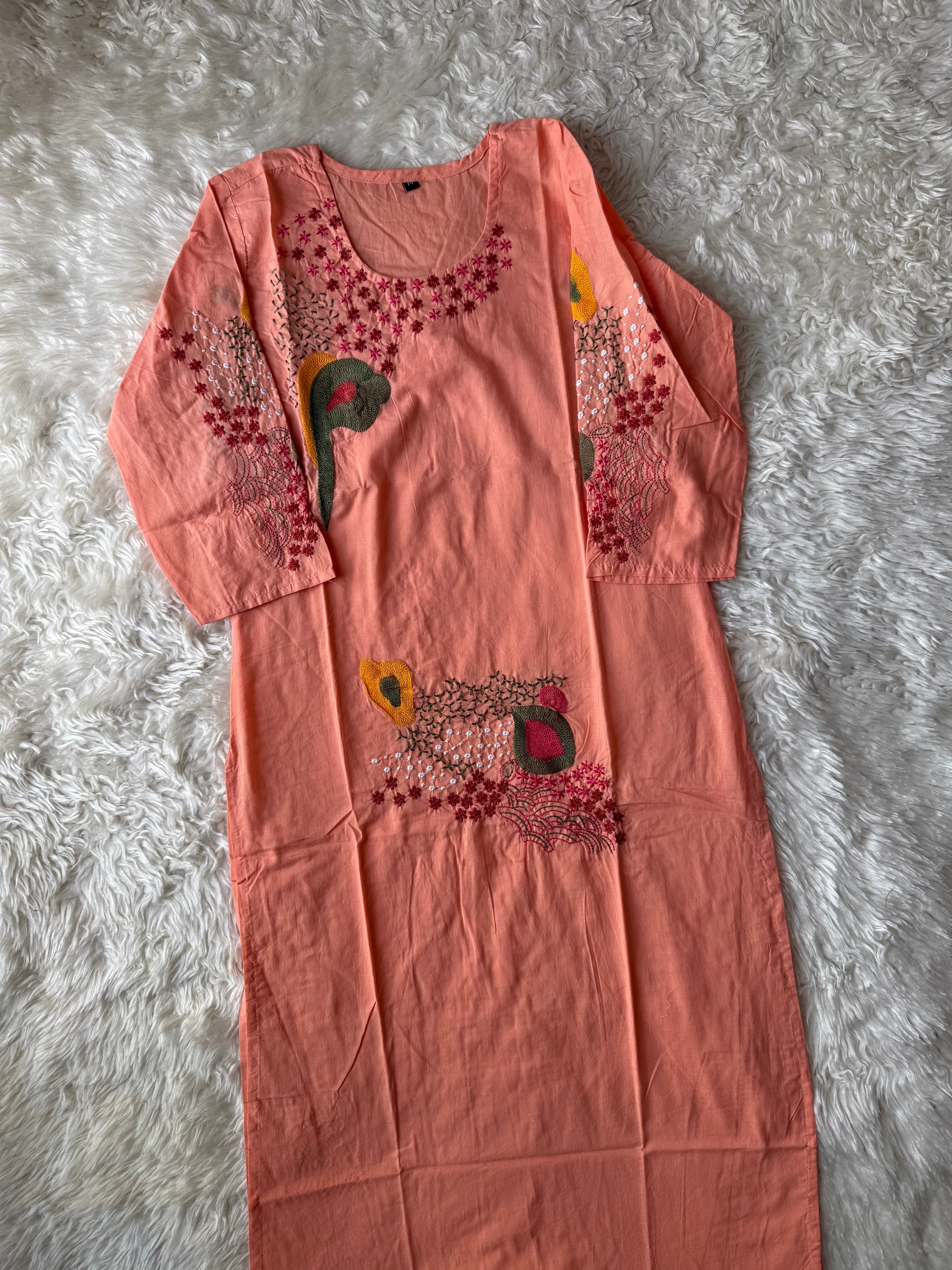 Cotton Kurti Pant Set