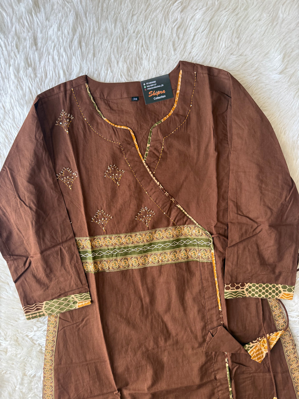 Premium Cotton Kurti Pant Dupatta Set