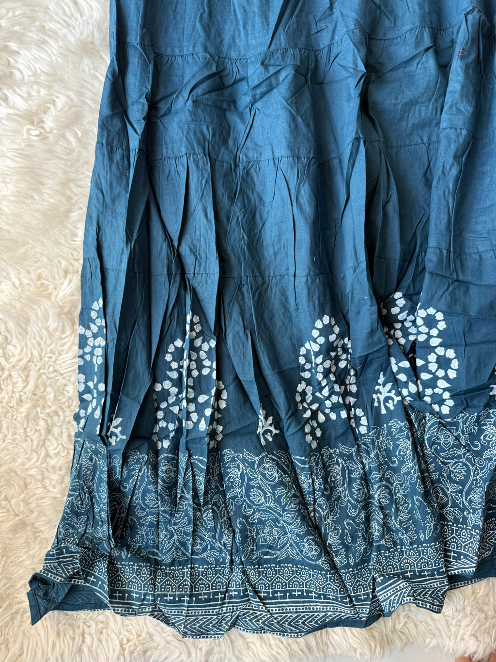 Cotton FLARE Kurti Pant Set
