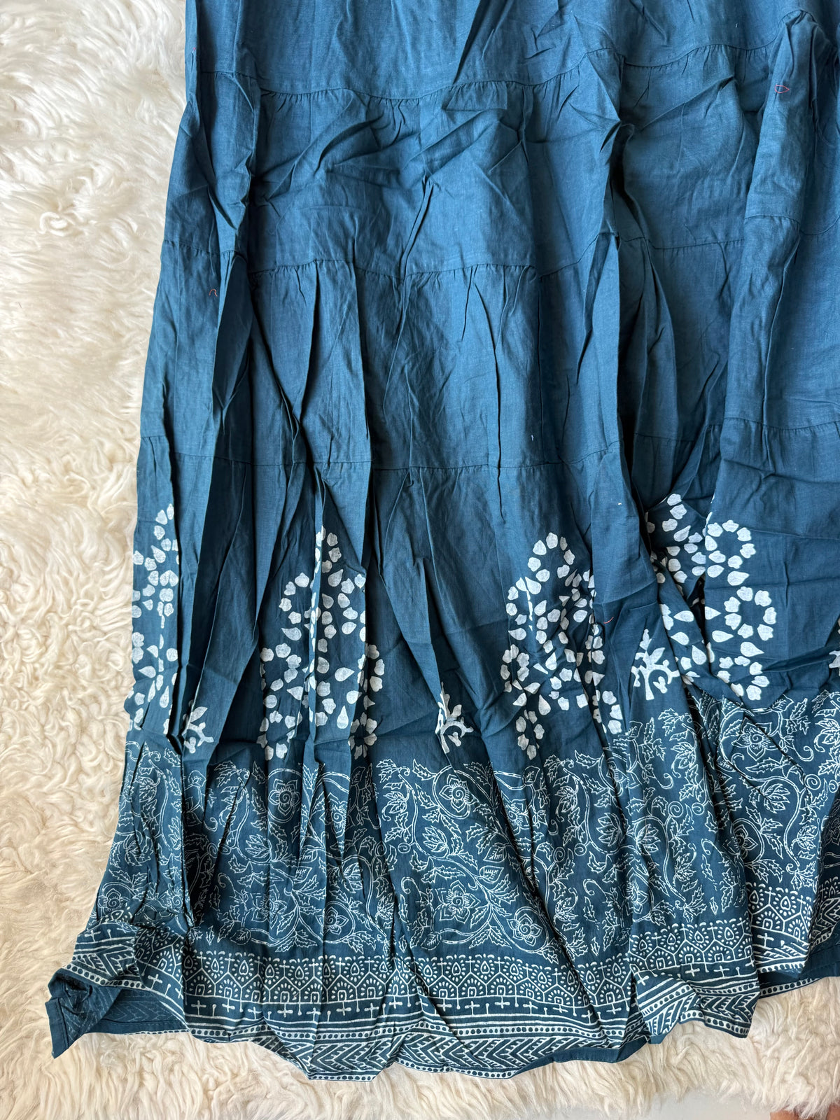 Cotton FLARE Kurti Pant Set