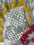 Premium Cotton Kurti Pant Dupatta Set
