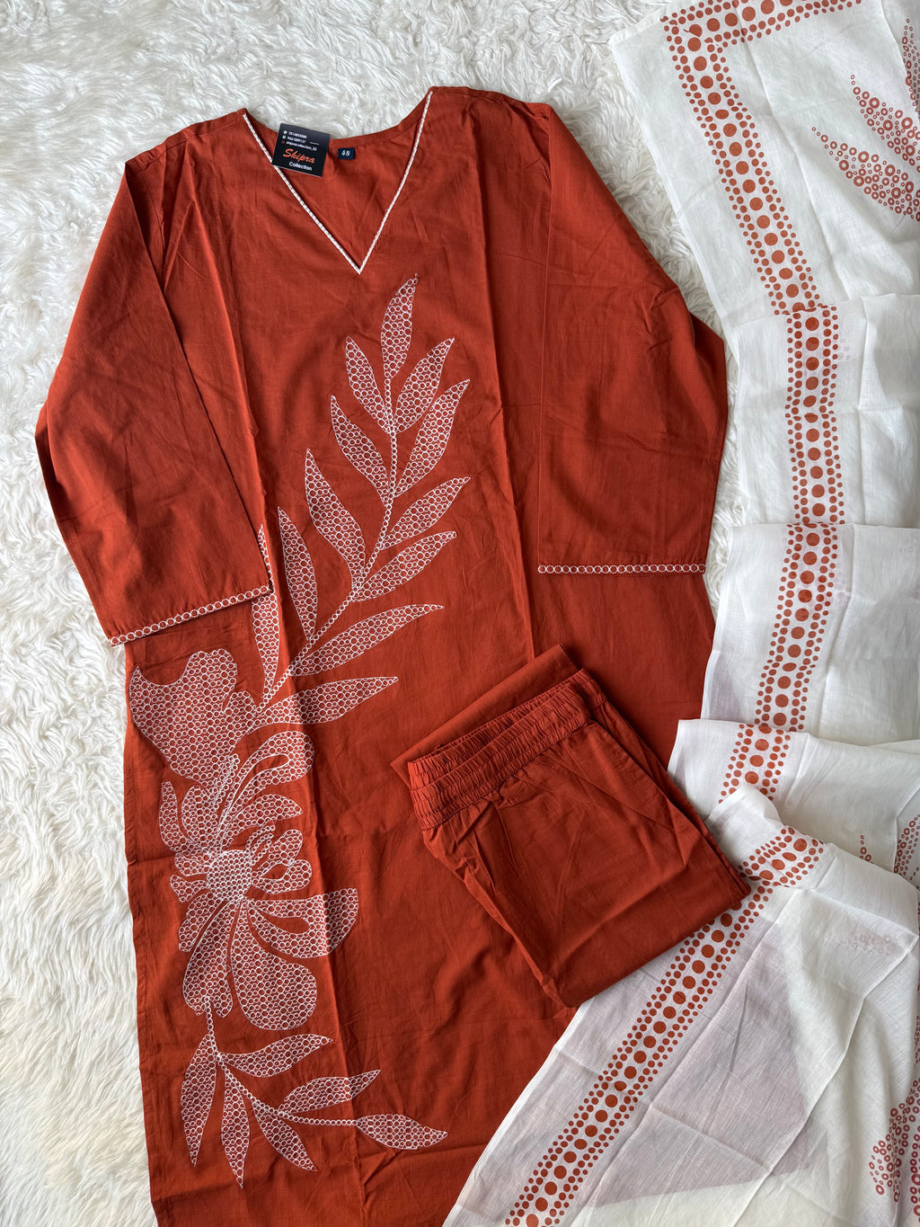 Premium Cotton Thread Work Collection