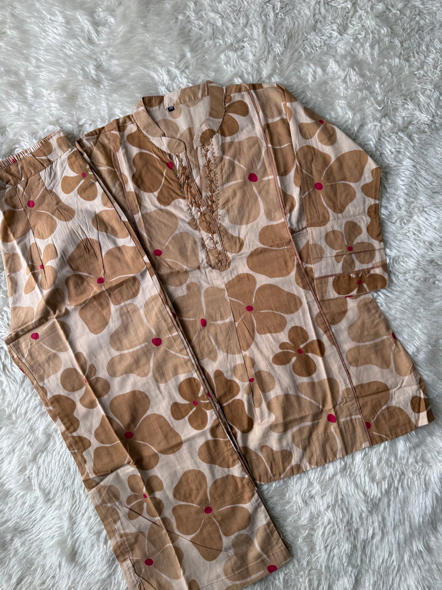 Premium Cotton  Co-ord Set