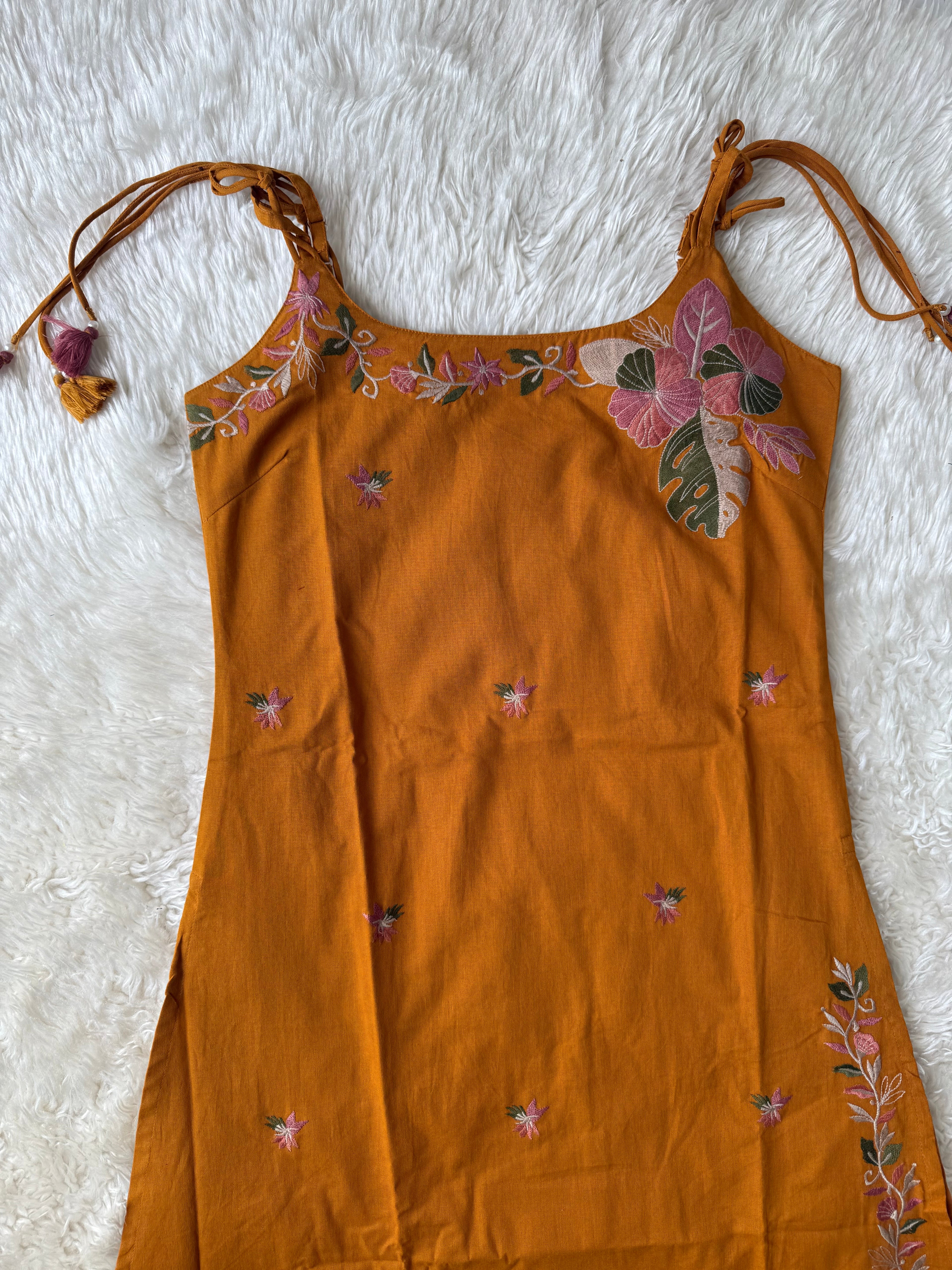 Khadi Cotton Noodle Strap Set