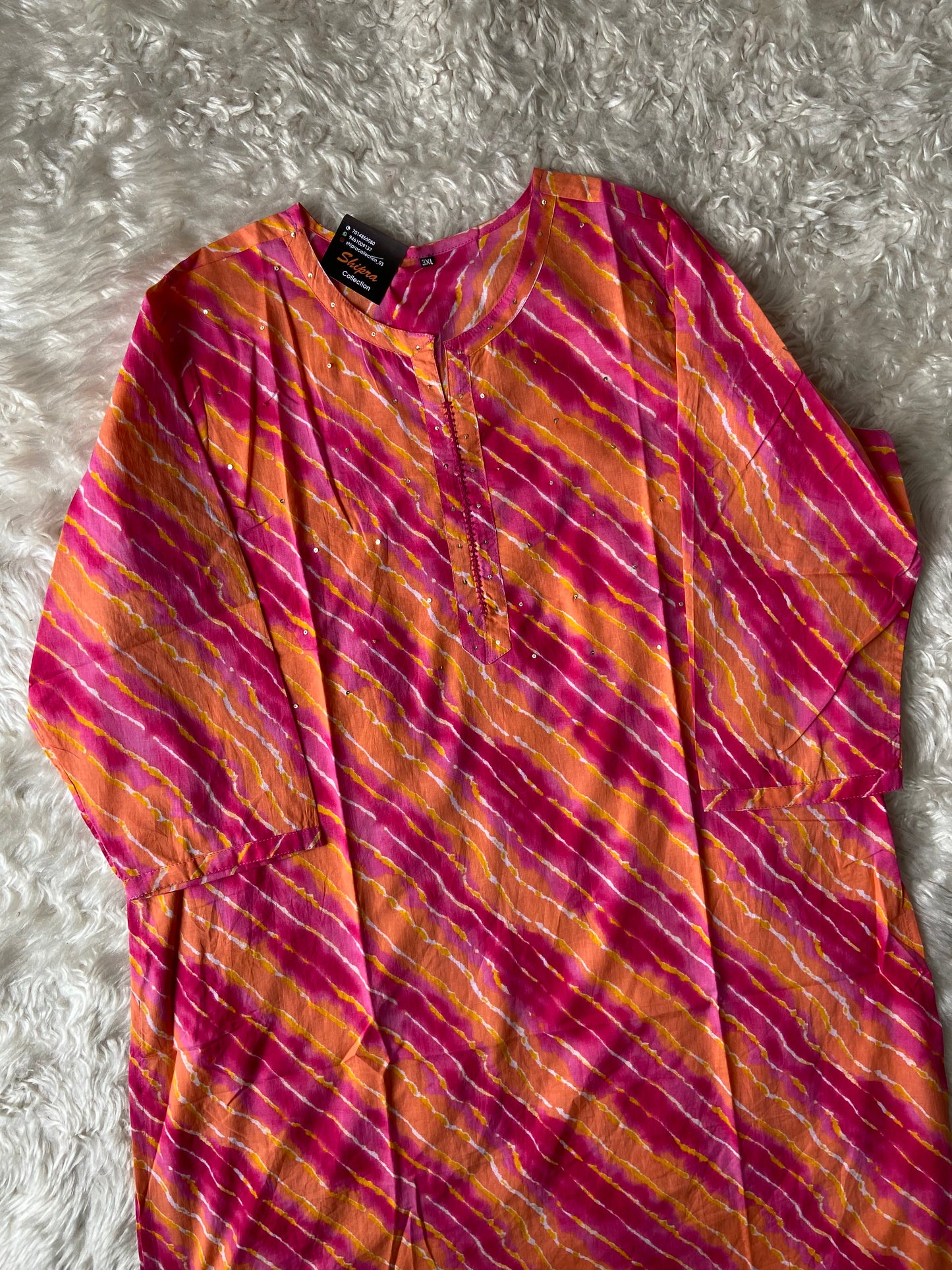 Plus Size Premium Cotton Lehariya