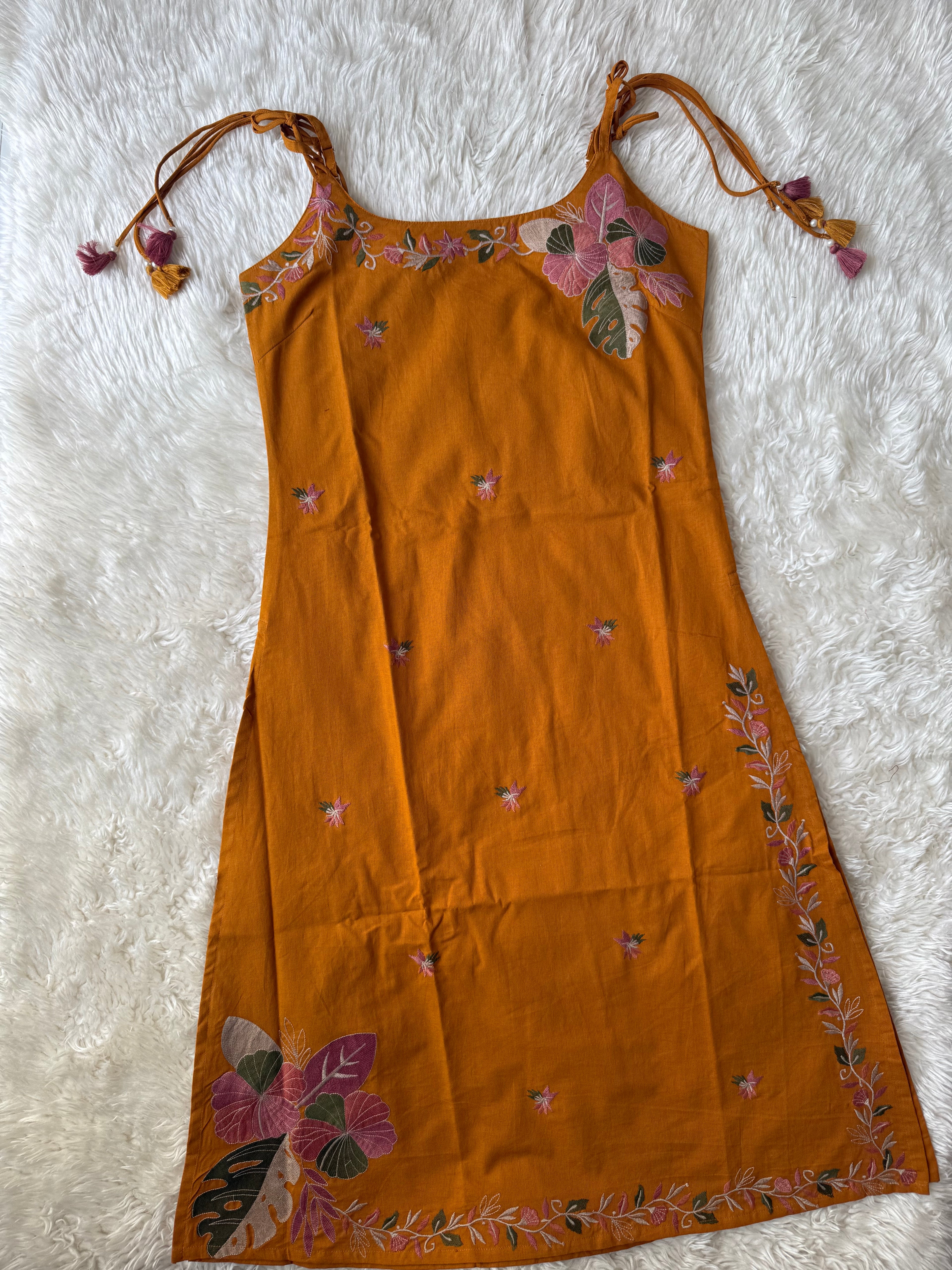 Khadi Cotton Noodle Strap Set