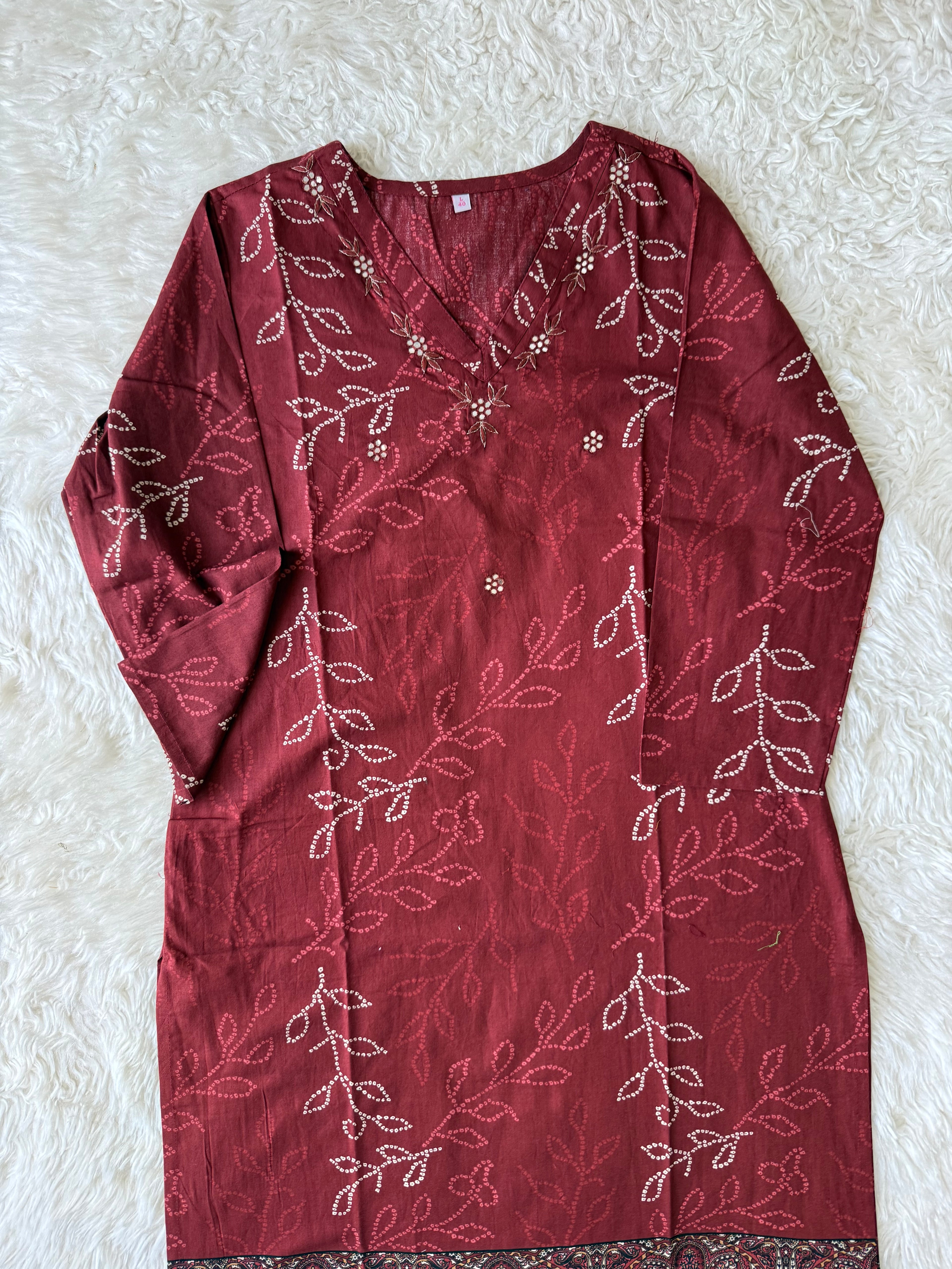 Premium Cotton Kurti