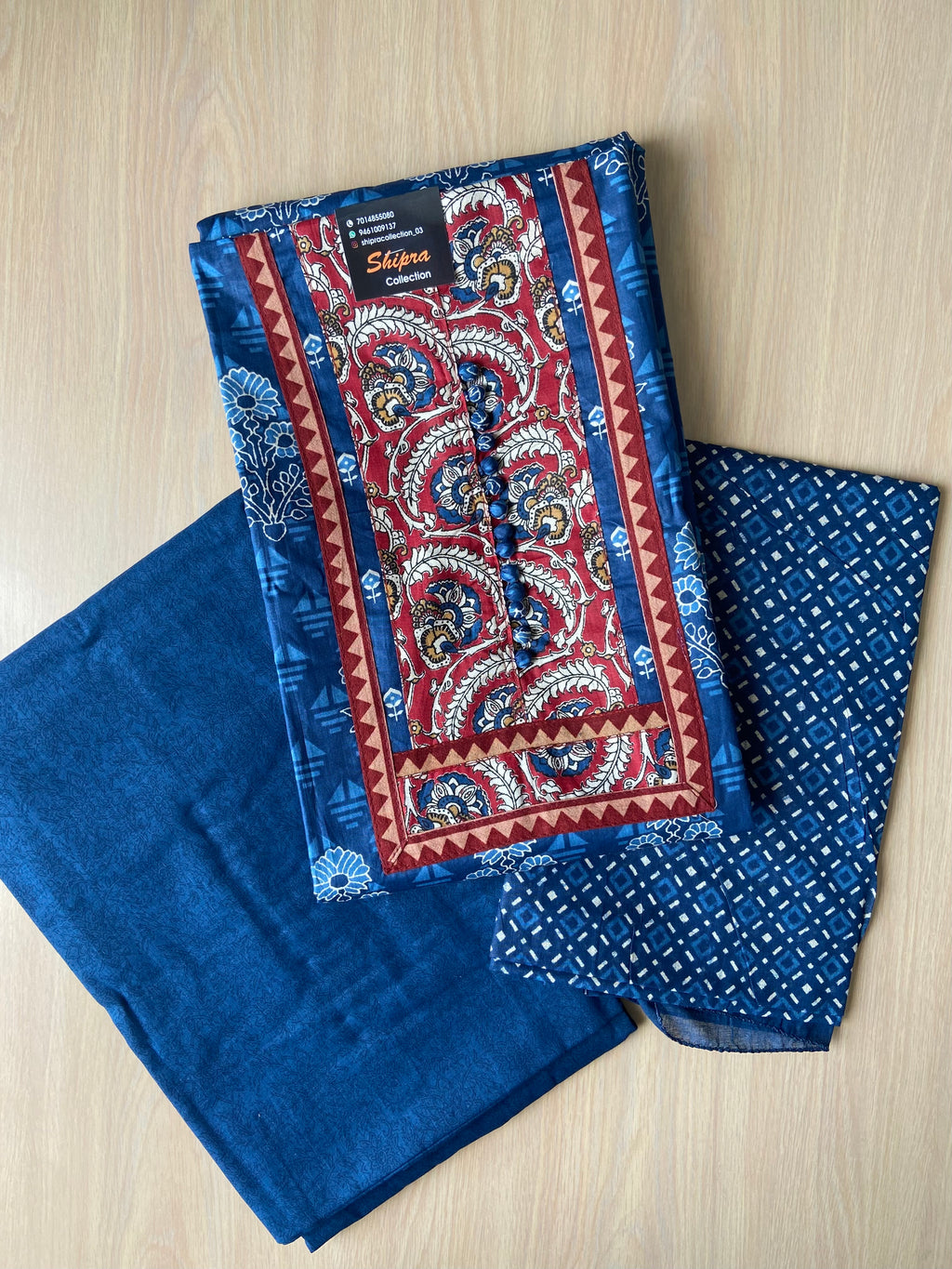 Premium Cotton Unstitched Set