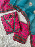 Premium Cotton FLARE Kurti Plazo Dupatta Set