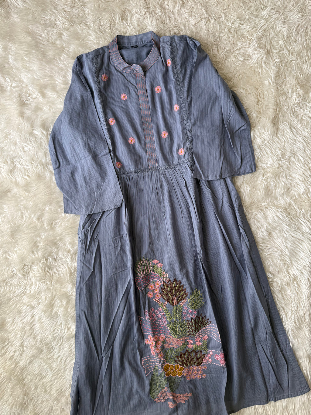 Premium Mul Cotton Thread Work Collection