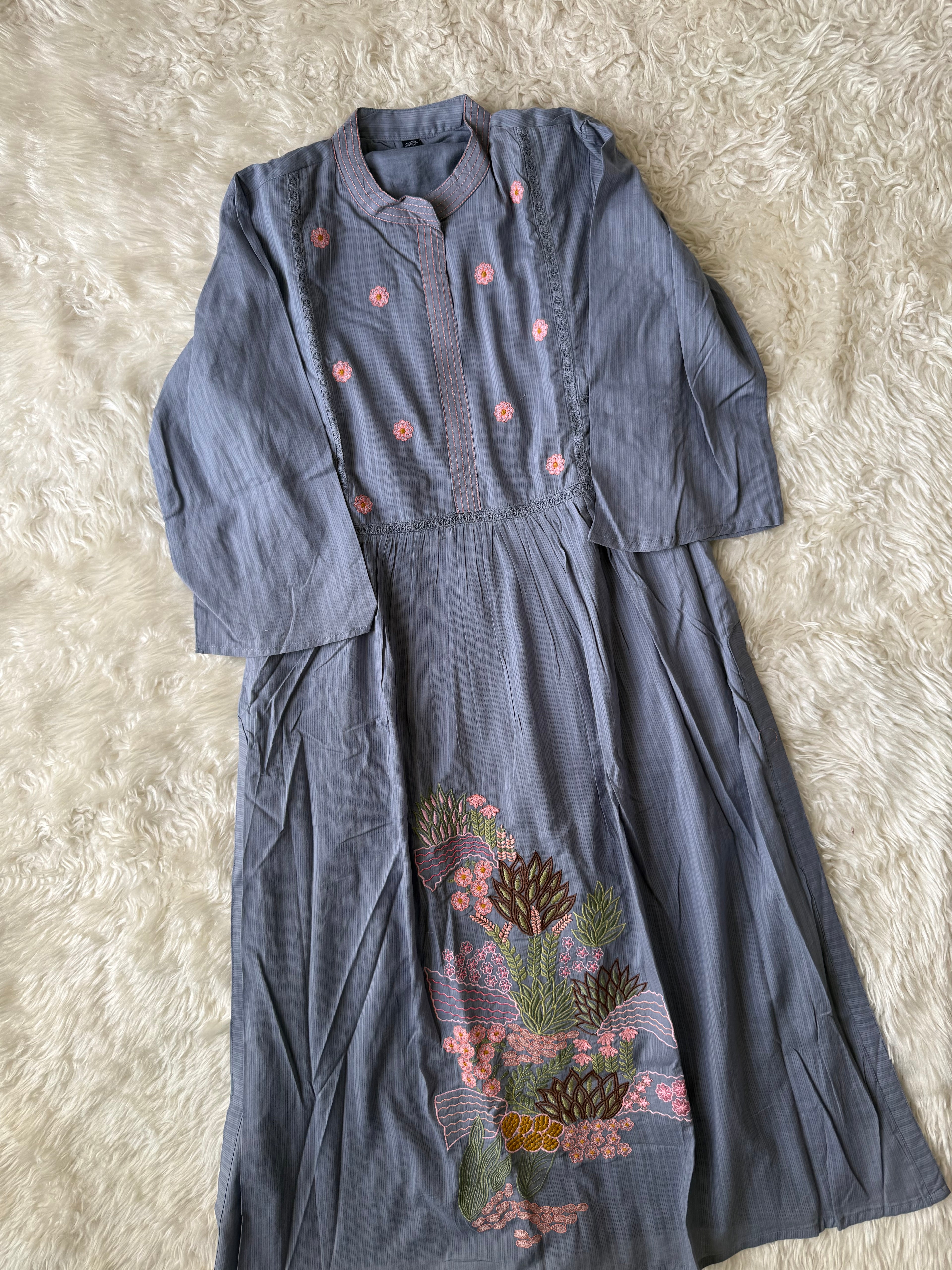 Premium Mul Cotton Thread Work Collection