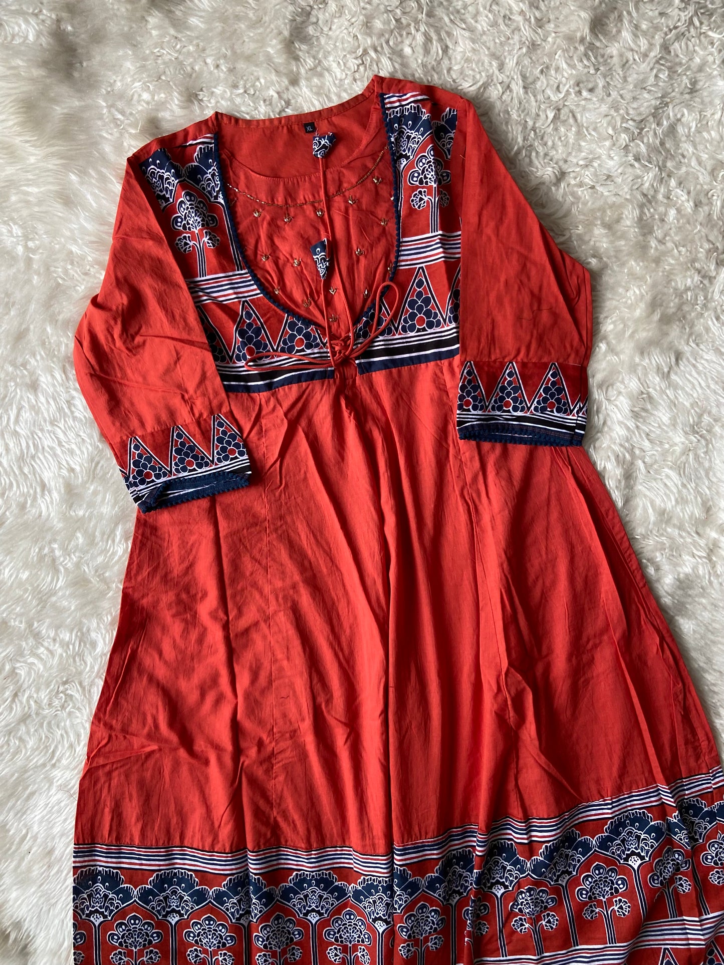 Cotton Kurti Pant Set