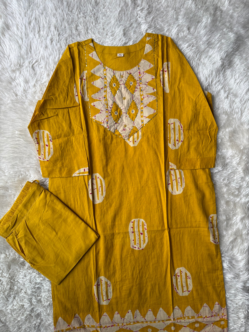 Pure Cotton Kurti Pant Set