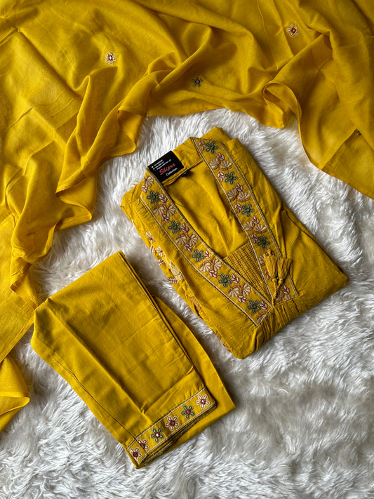 Premium Cotton Thread Work Collection