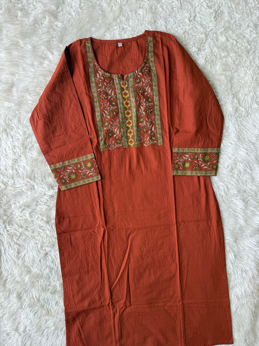Premium Cotton Kurti Pant Dupatta Set