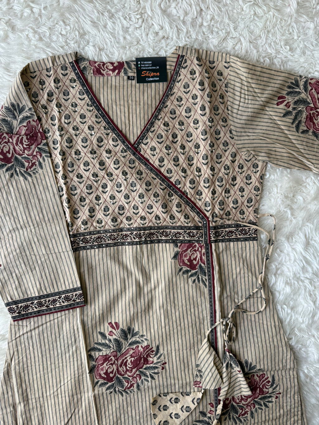 Premium Cotton Kurti Pant Dupatta Set
