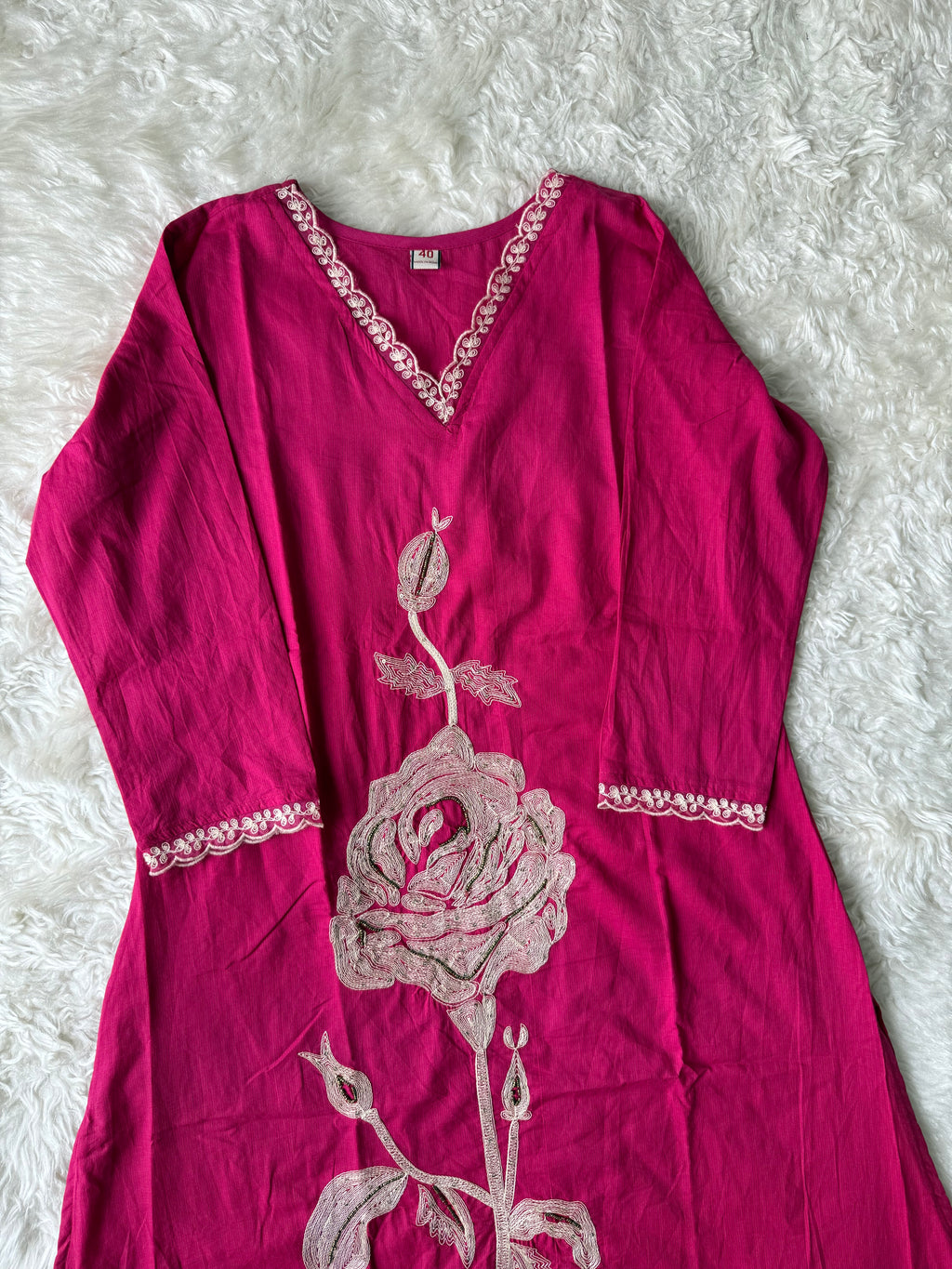 Premium Cotton Kurti Pant Dupatta Set