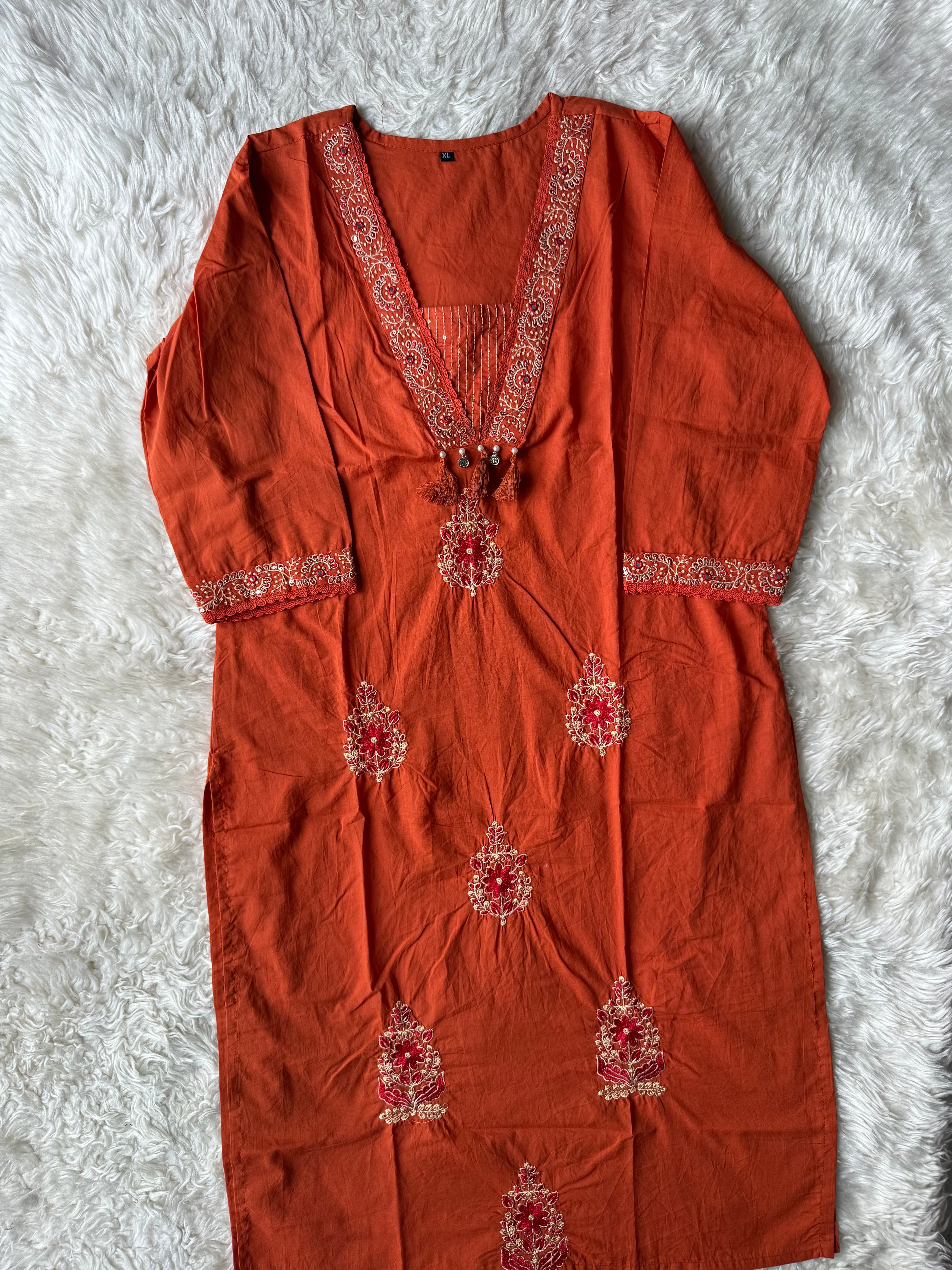 Pure Cotton Kurti
