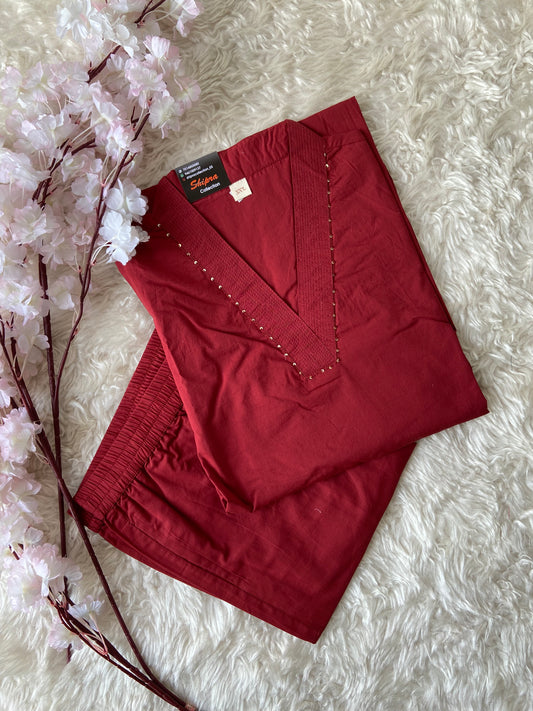Pure Cotton Kurti Pant Set