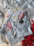 Mul Chanderi Kurti Pant Dupatta Set