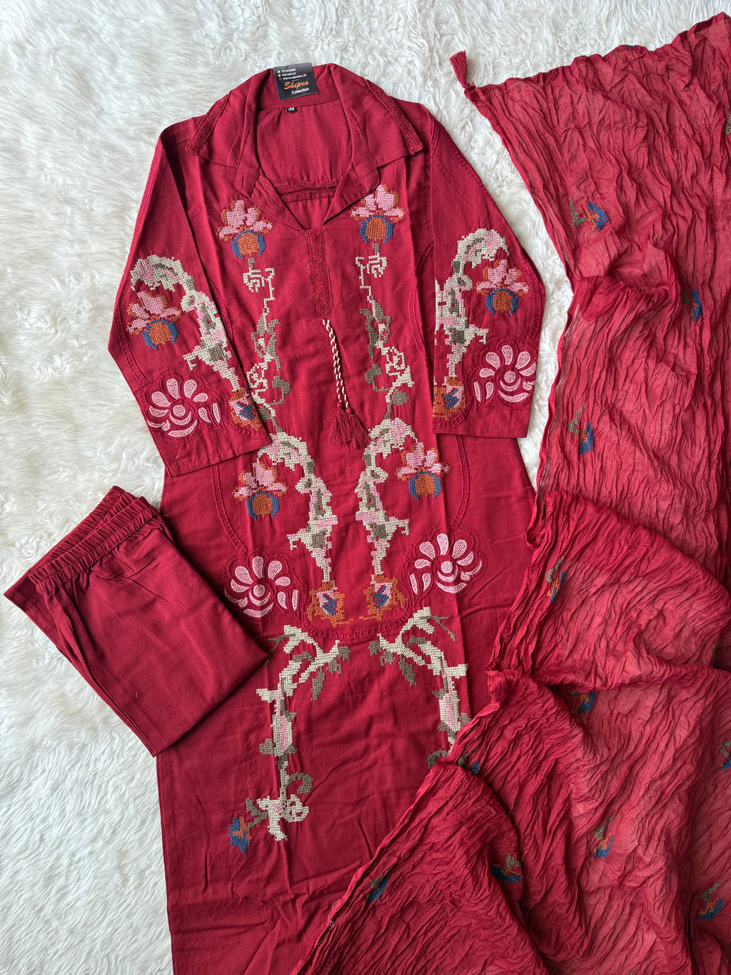 Khadi Cotton Thread Work Set