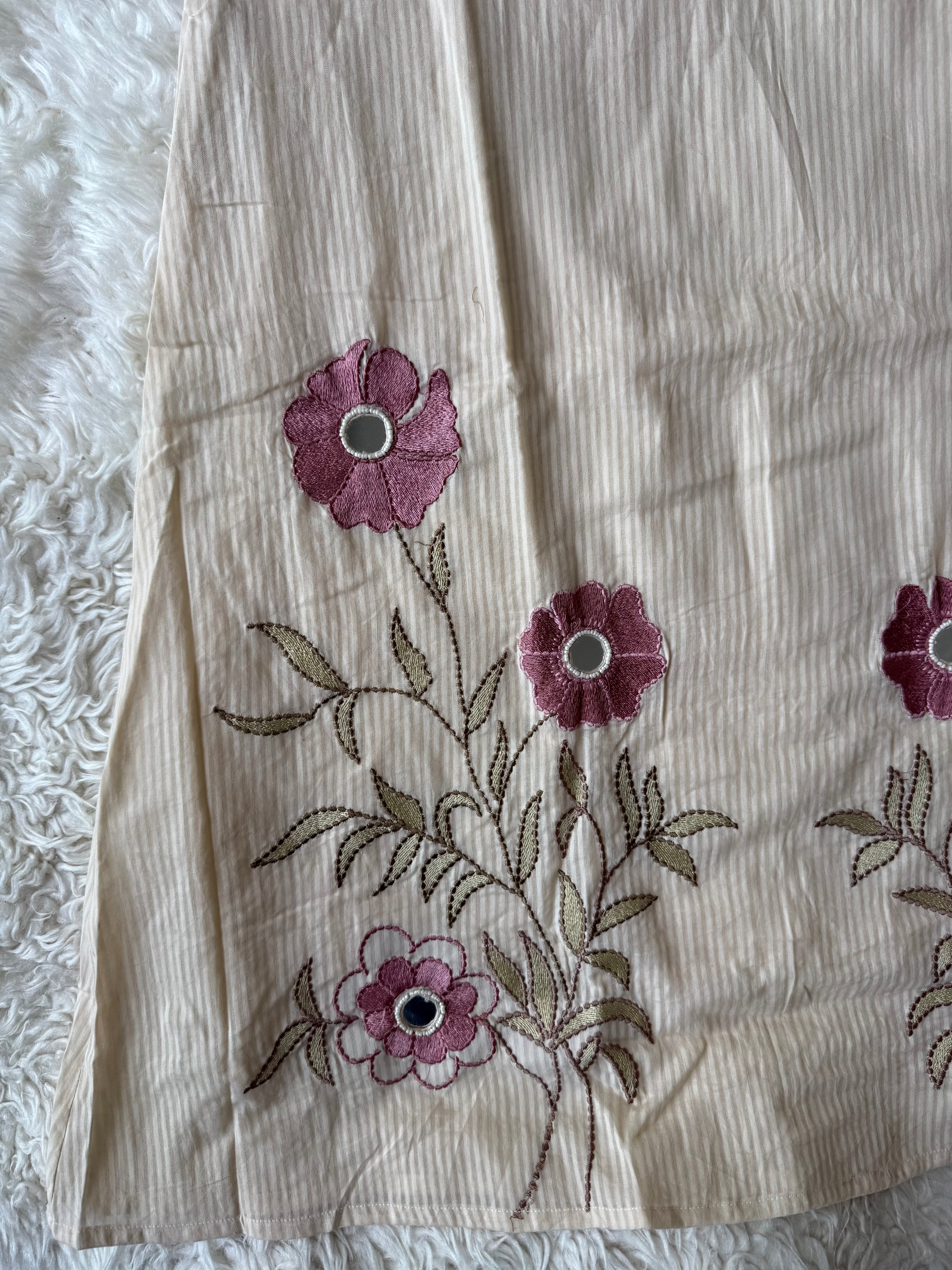 Mul Cotton Kurti Pant Dupatta Set