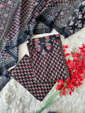 Budget Friendly Kurti Pant Dupatta Set