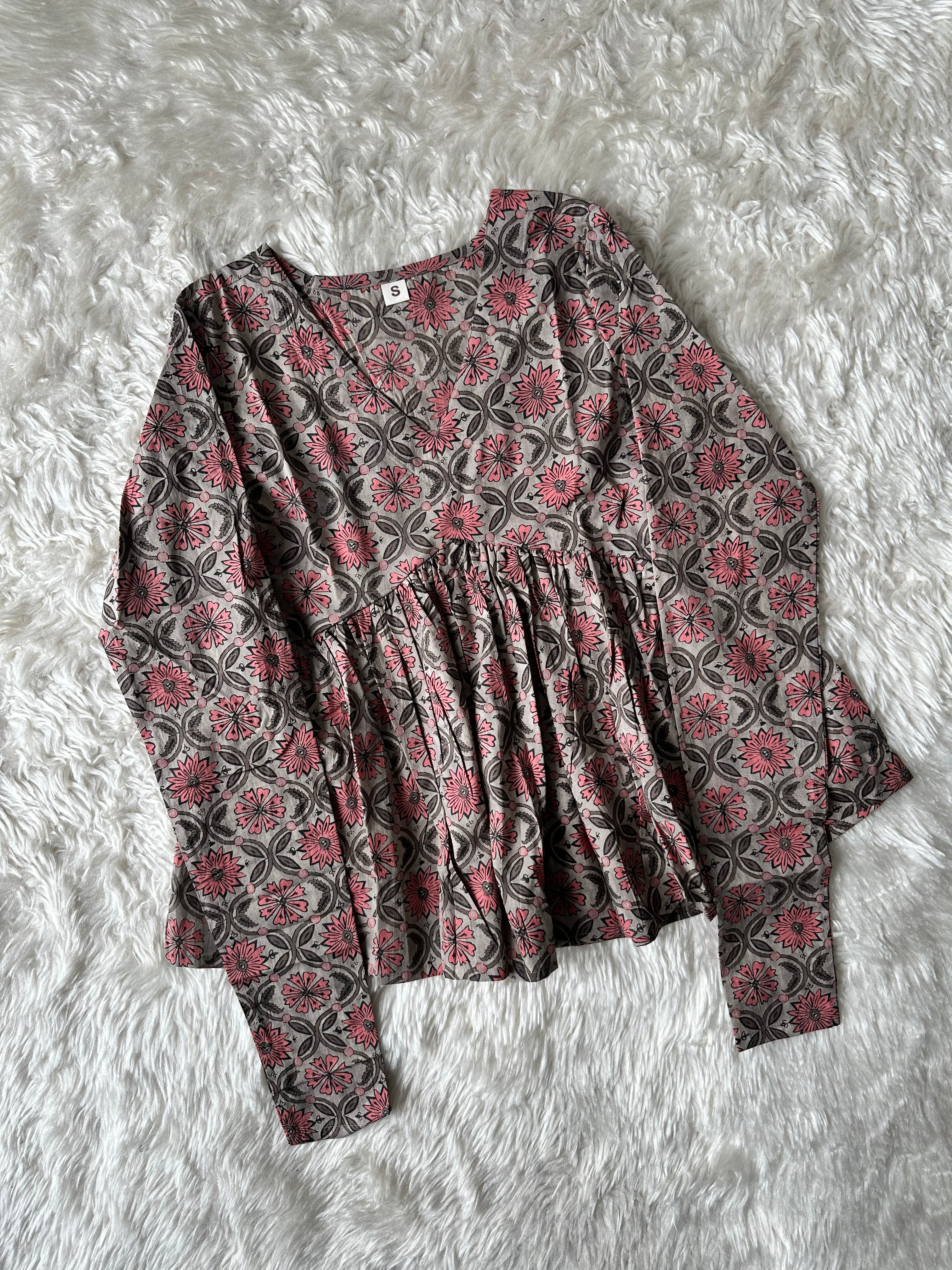 Premium Cotton Peplum Kurti