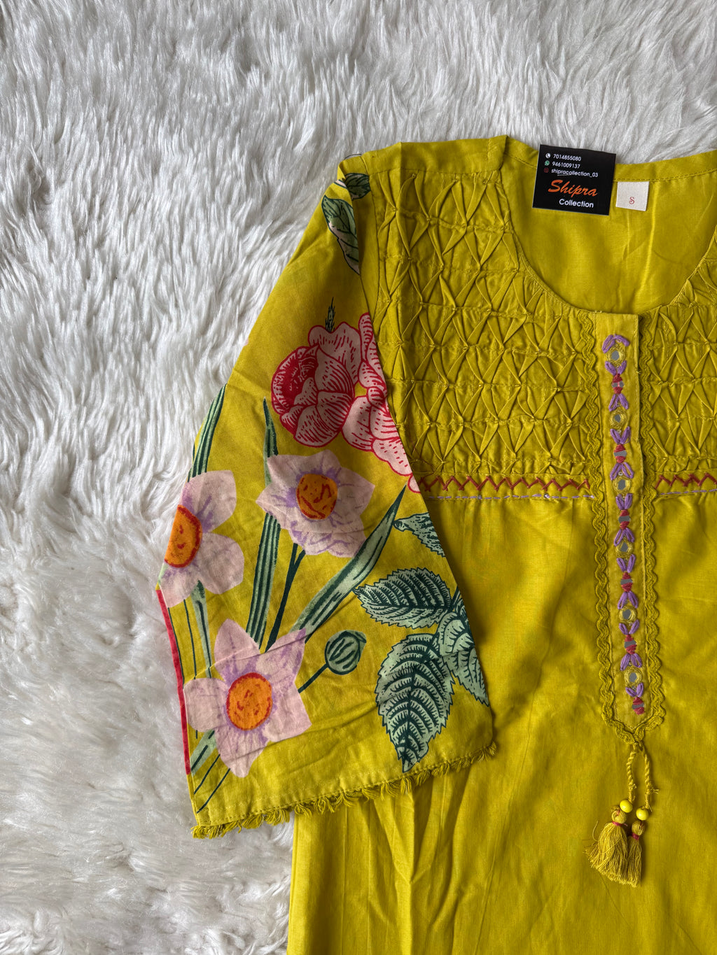 Premium Cotton Kurti Pant Dupatta Set