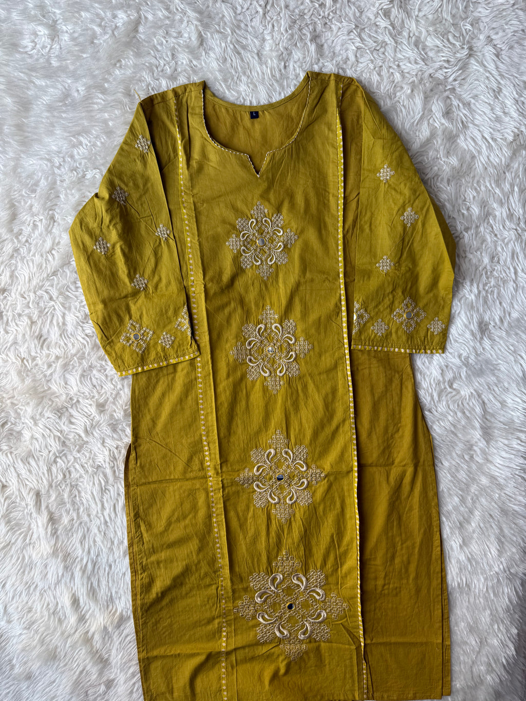 Cotton Kurti Pant Set