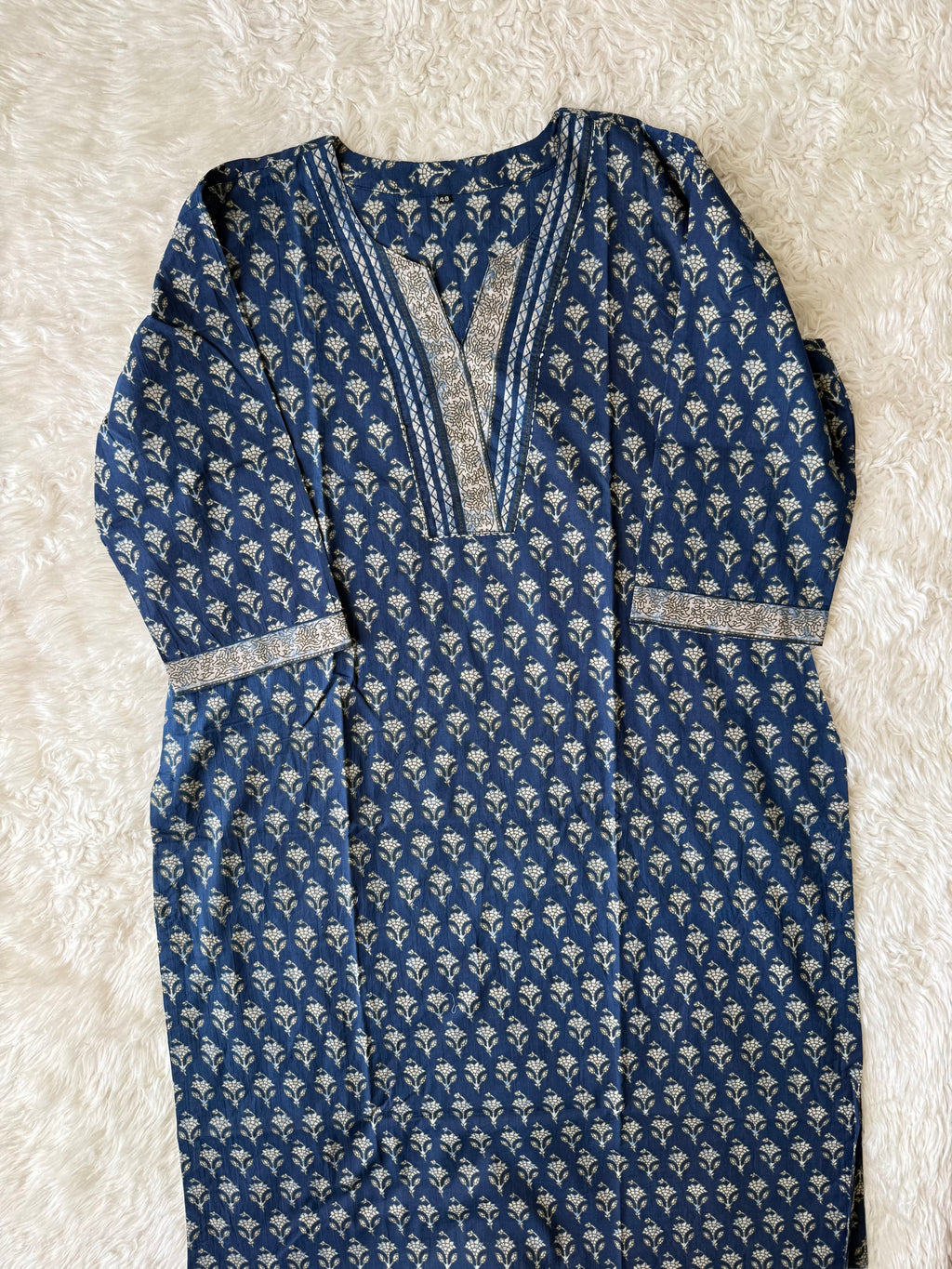 Premium Cotton Kurti Pant Dupatta Set