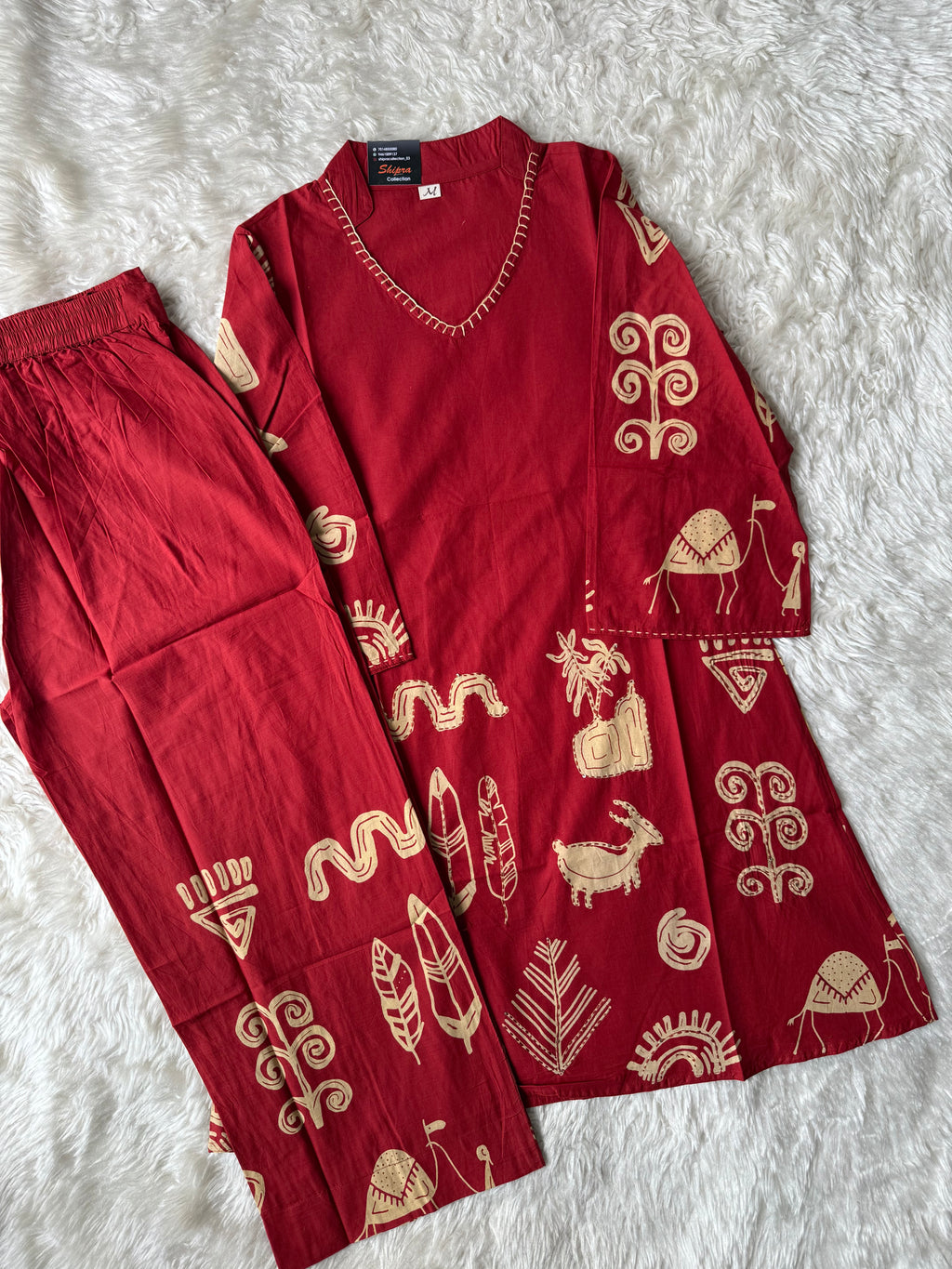 Pure Cotton Co-ord Set