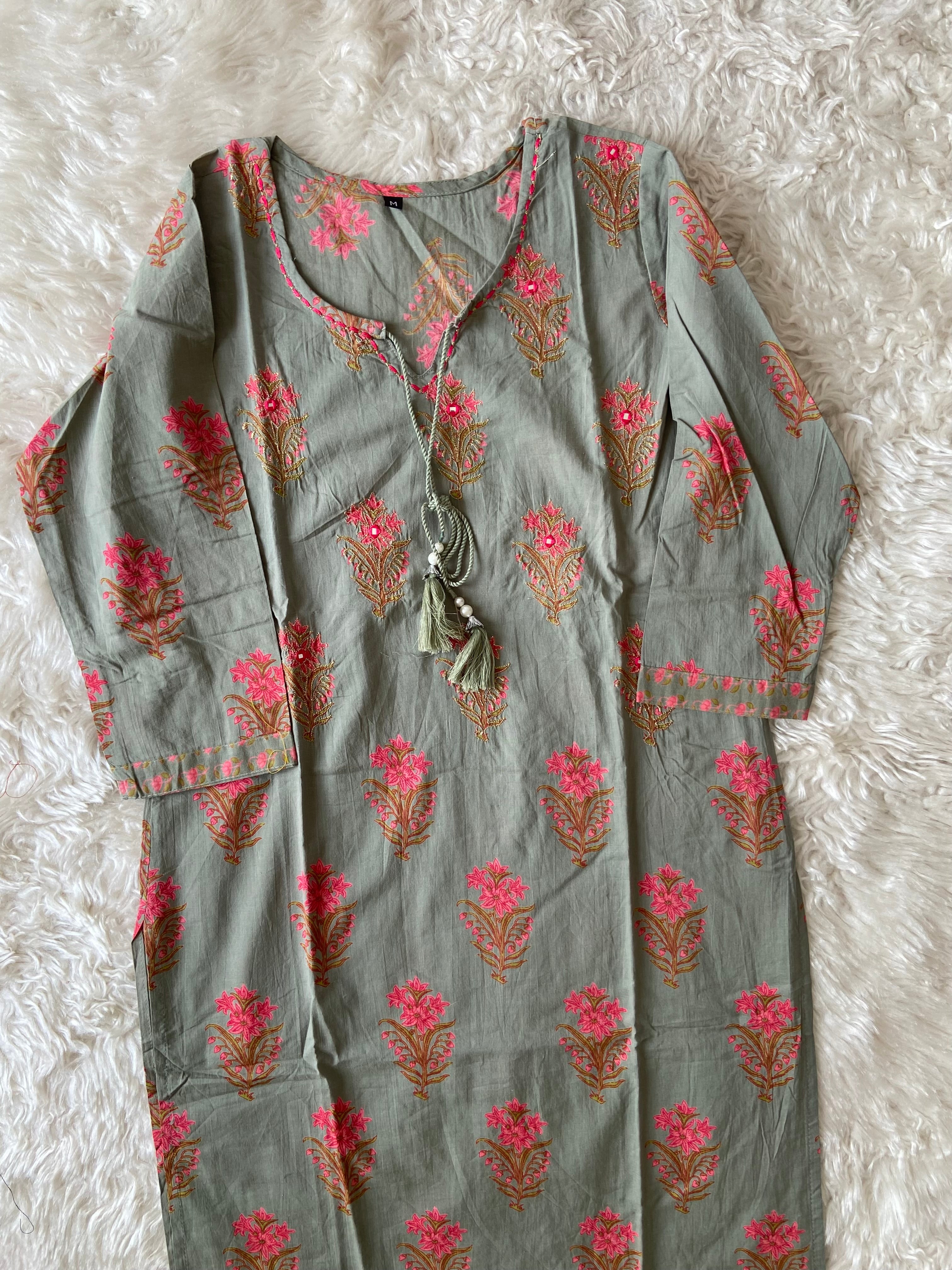 Pure Cotton Kurti