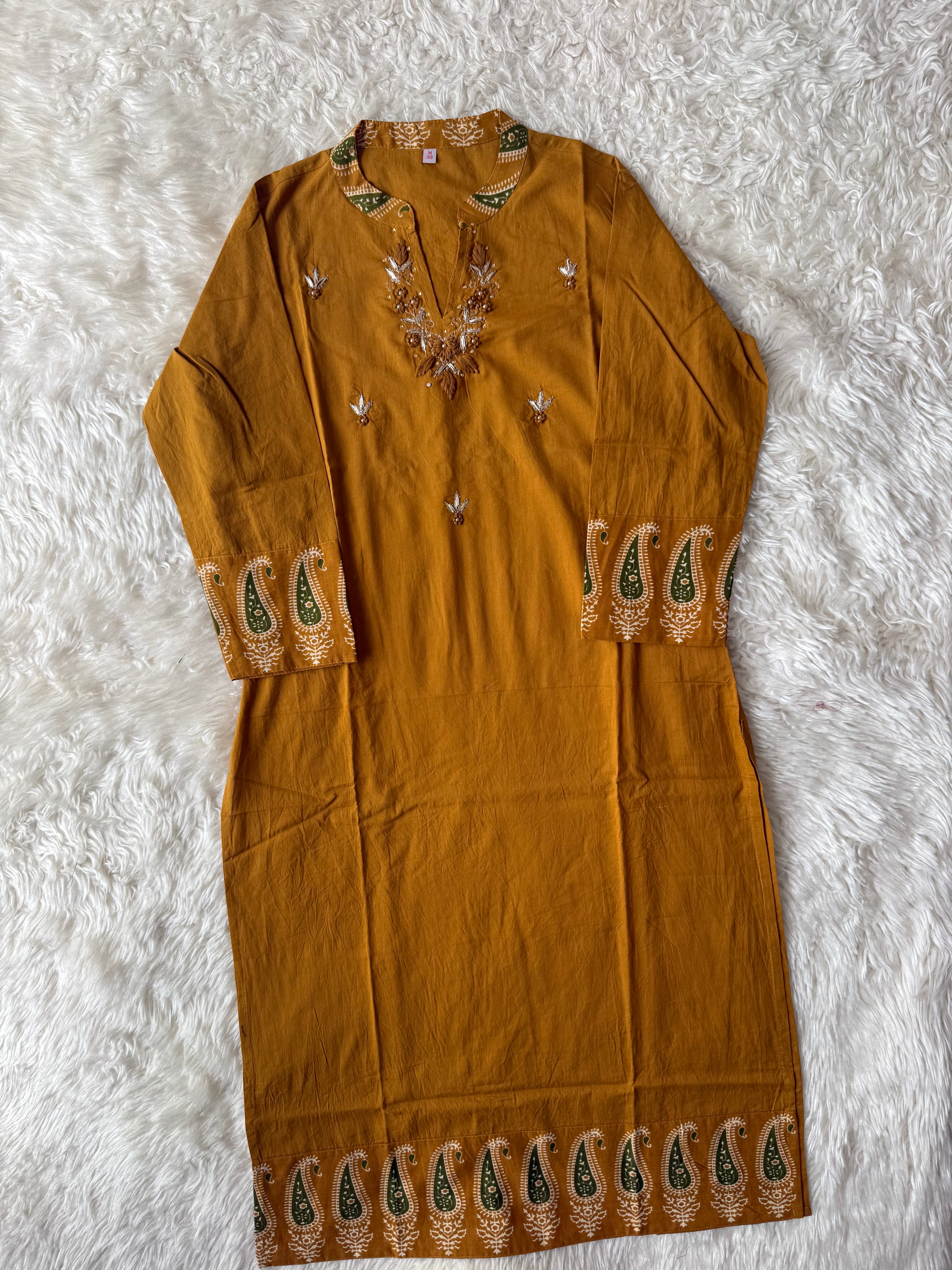 Premium Cotton Kurti Pant Set