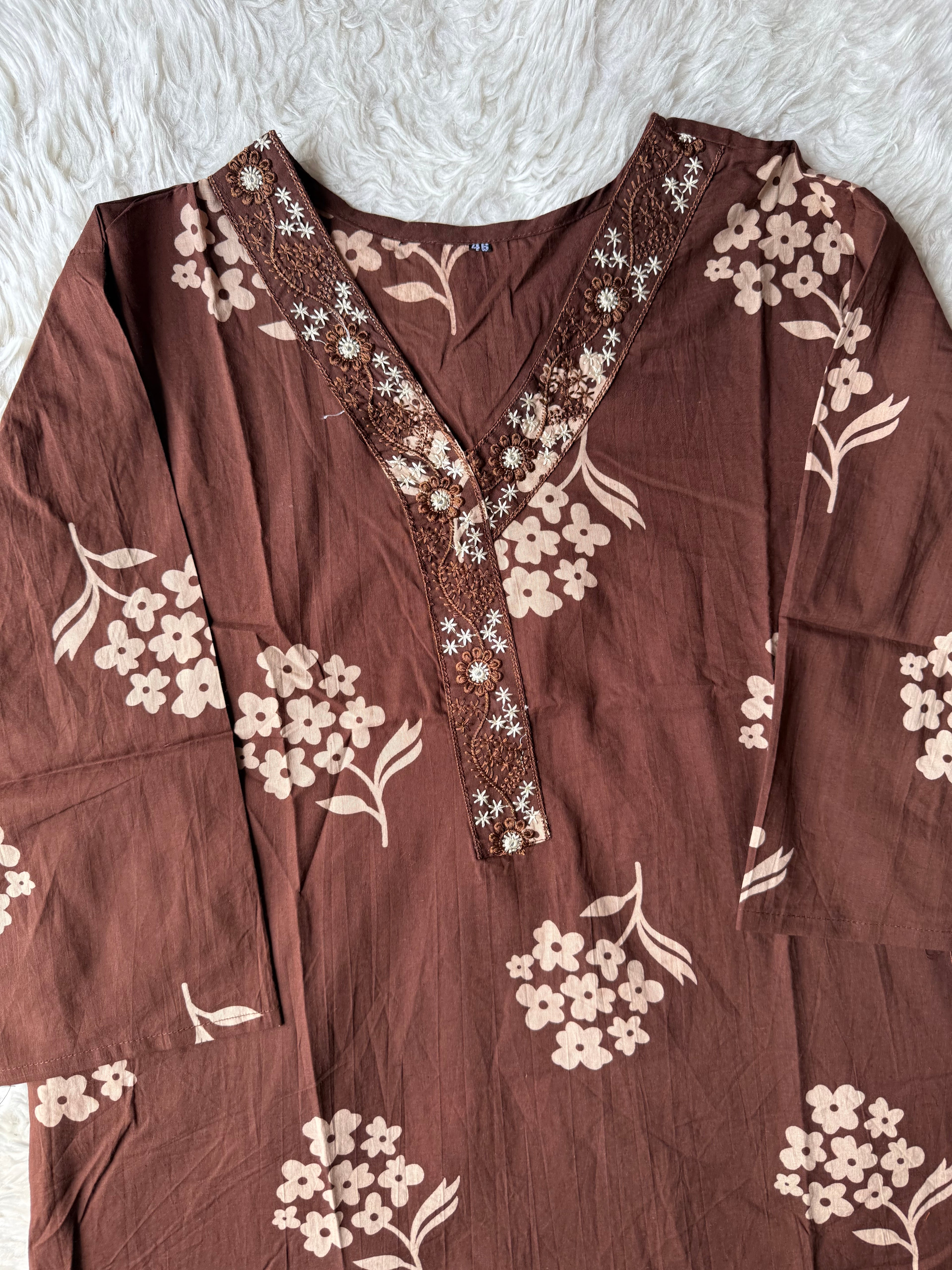 Pure Cotton Kurti