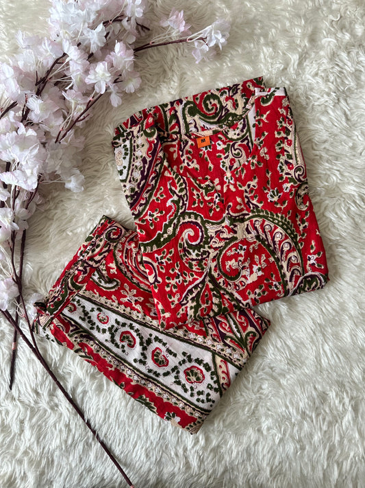 Cotton Kurti Pant Set