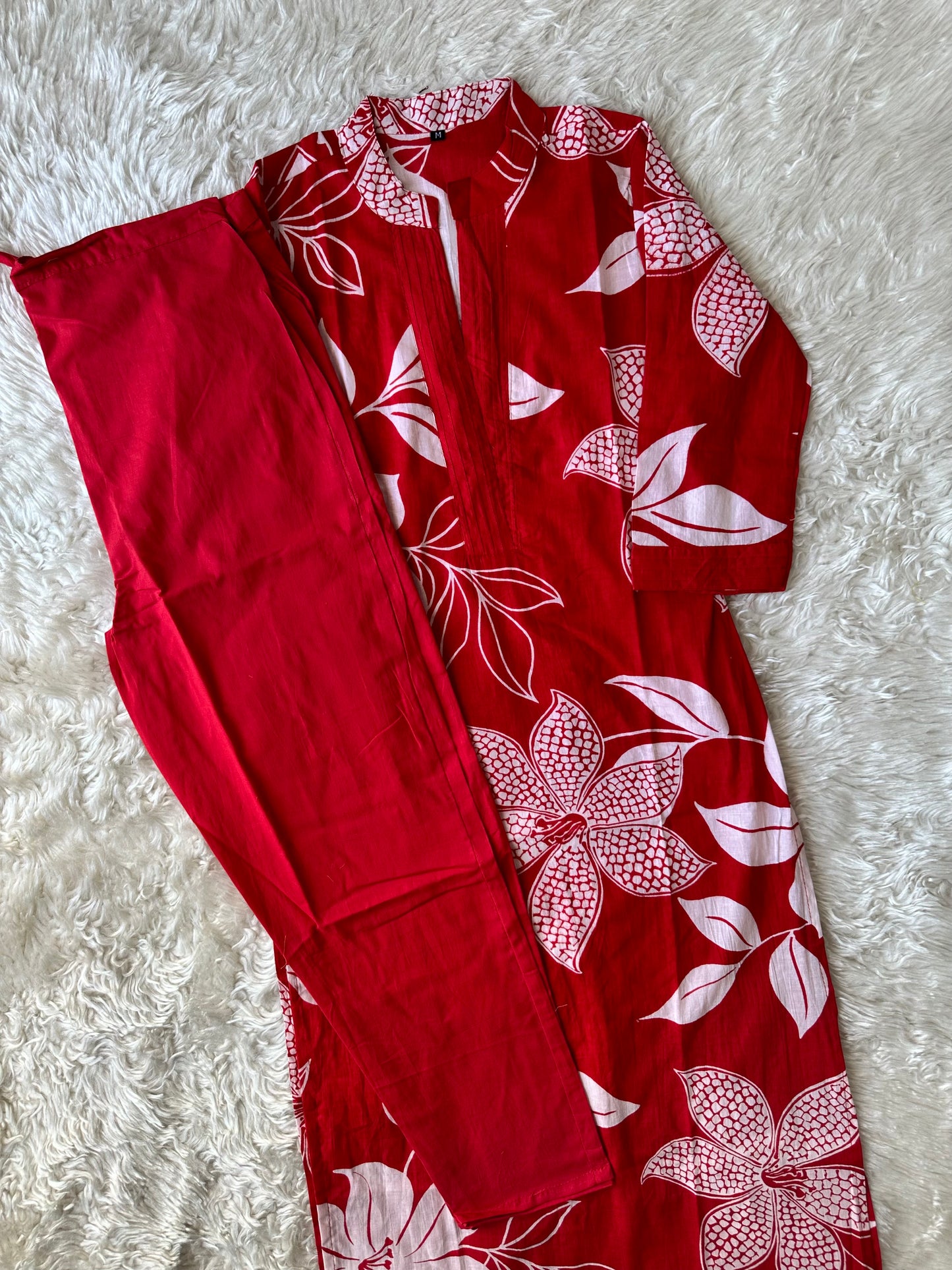 Cotton Kurti Pant Set