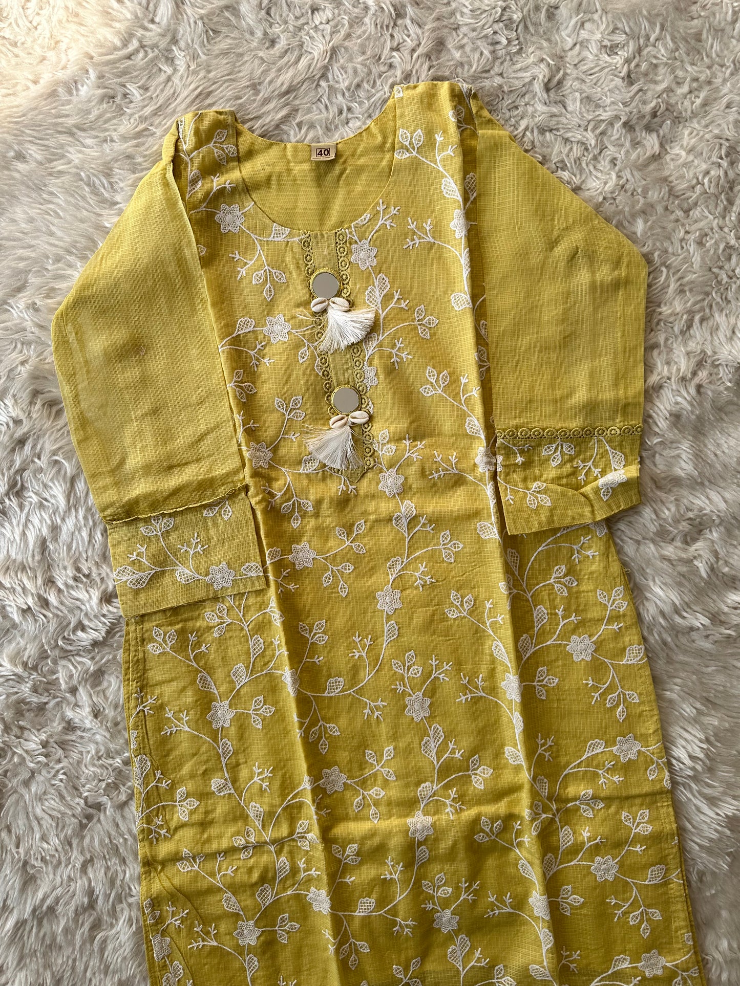 Doriya Love Kurti Pant Paired With Mati Dupatta Set