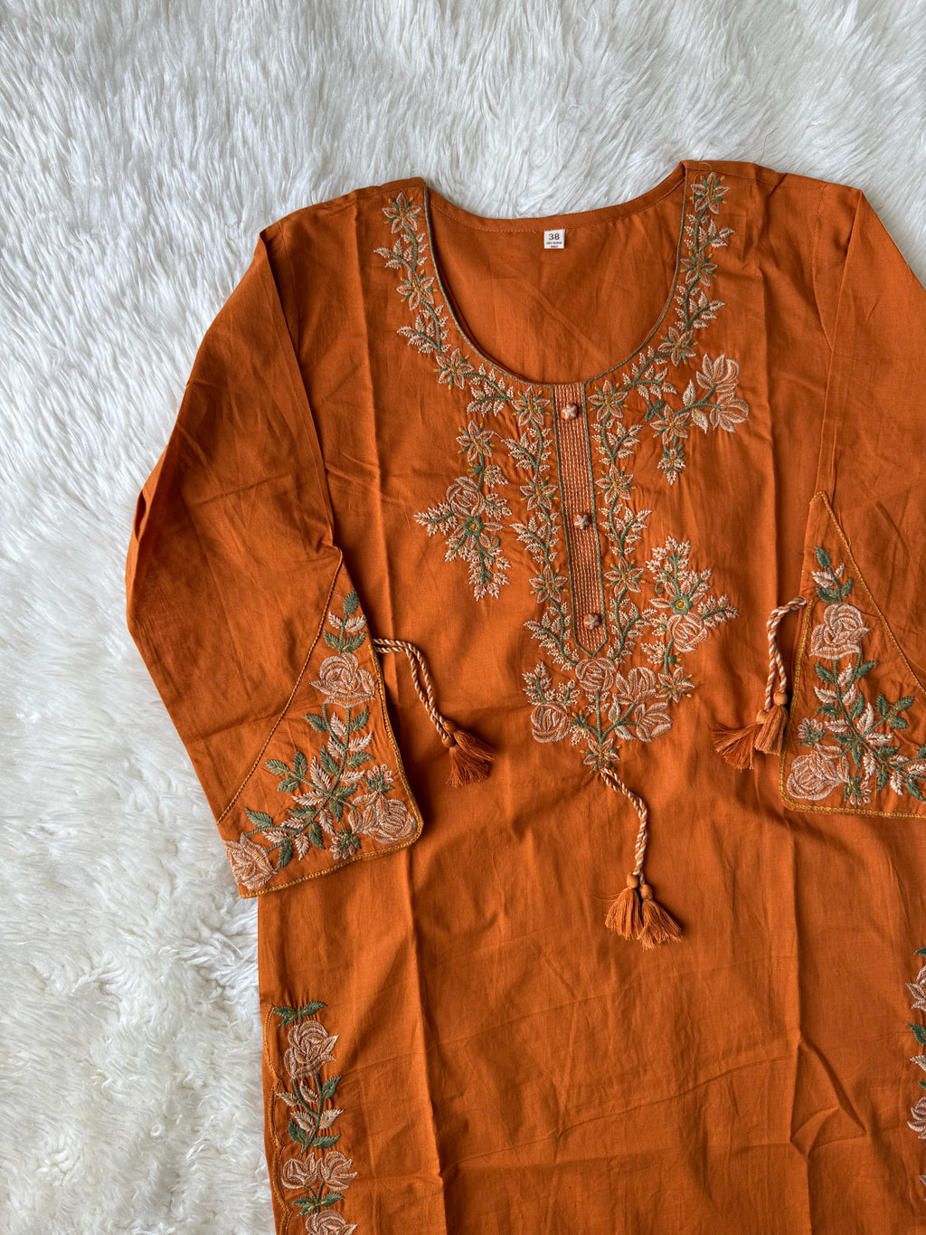 Premium Cotton Kurti Pant Dupatta Set