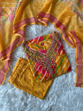 Premium Cotton Kurti Pant Dupatta Set