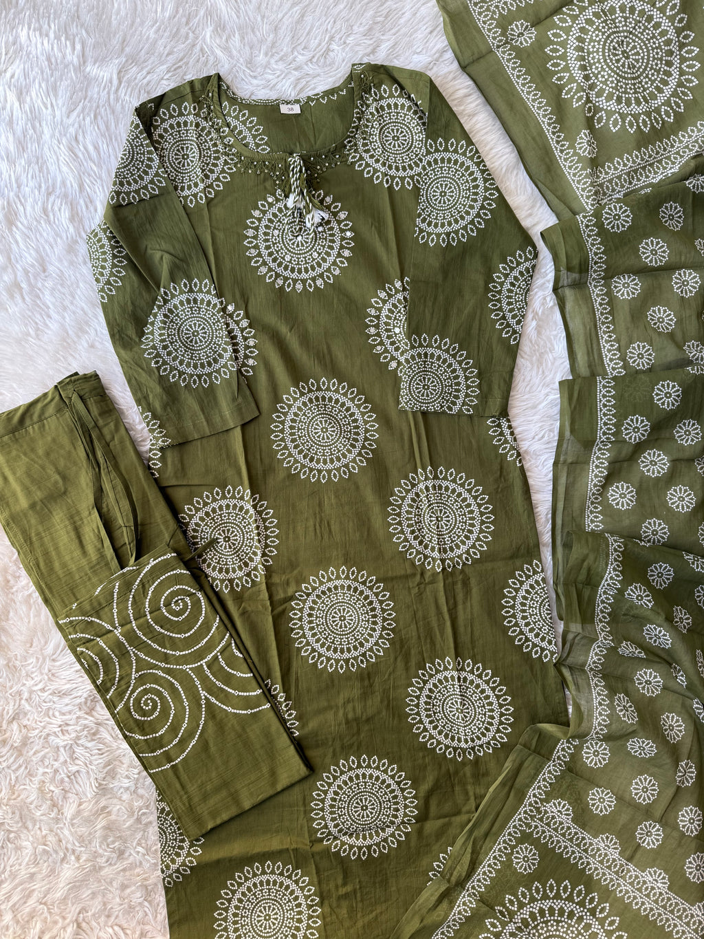 Premium Cotton Kurti Plazo Pant Set