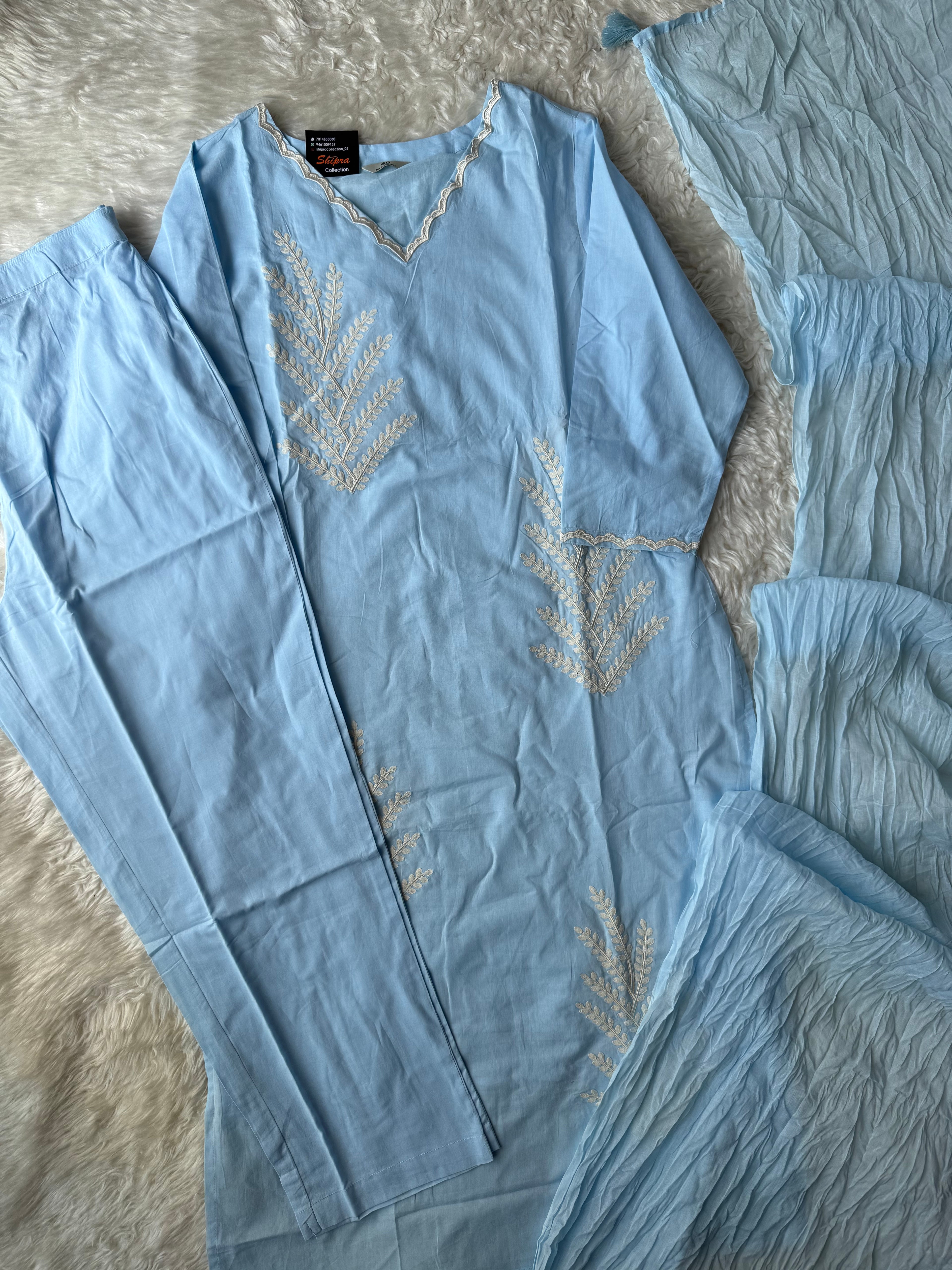 Premium Cotton Thread Work Collection