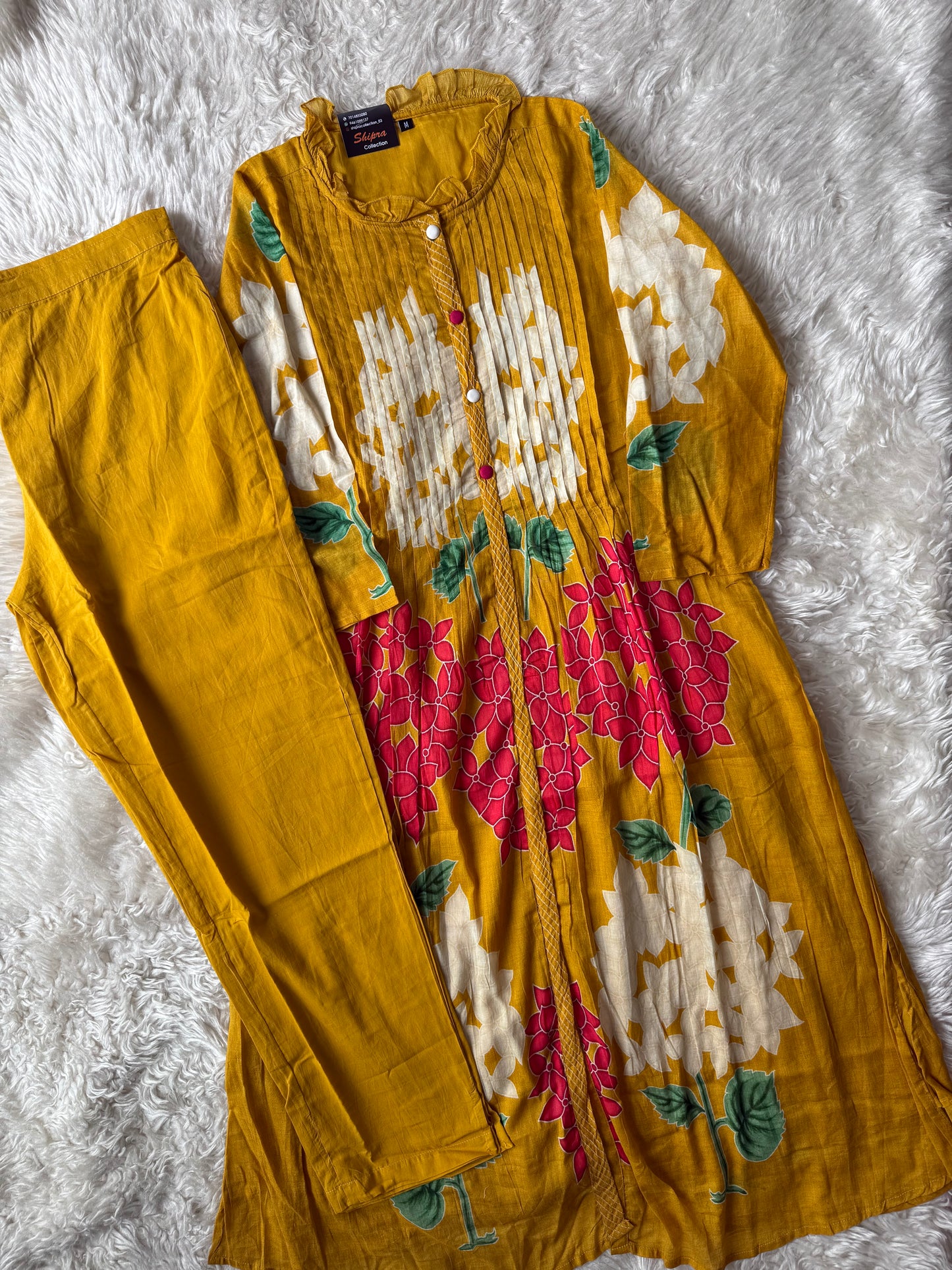 Premium Mul Cotton Kurti Pant Set