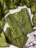 Premium Cotton Lehariya Set