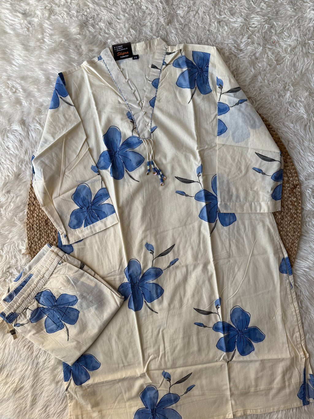 “Plus Size” Premium Cotton Co-ord Set