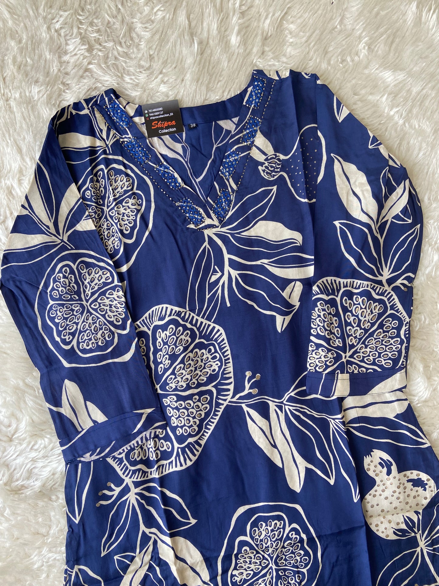Premium Soft Muslin Silk kurti
