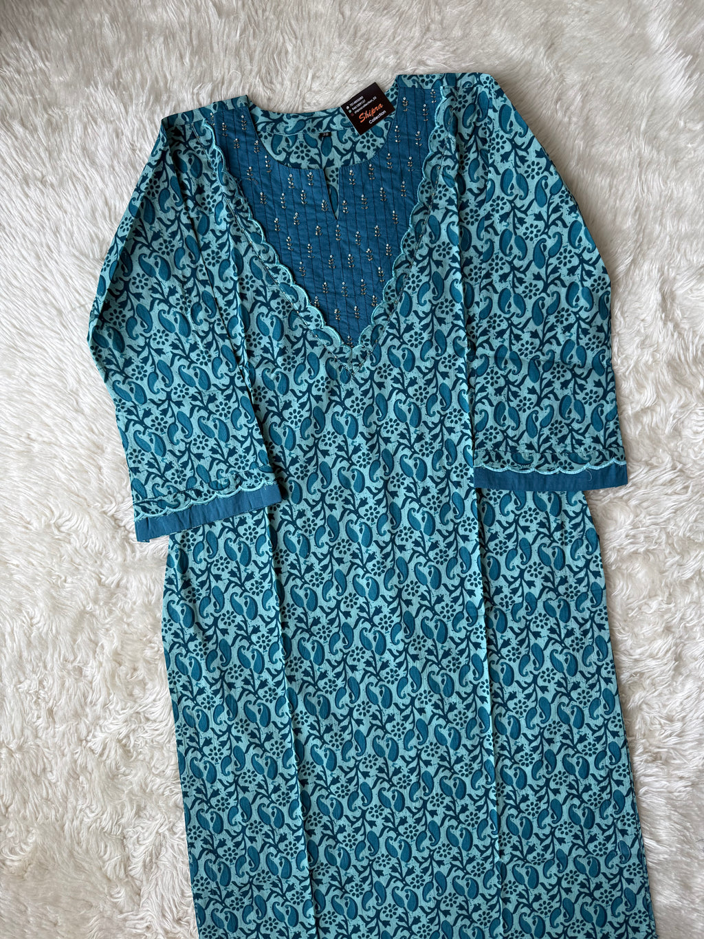 Premium Cotton Kurti Pant Dupatta Set