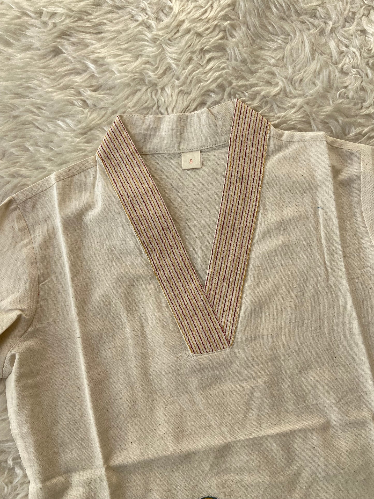 Khadi Cotton Short Kurti