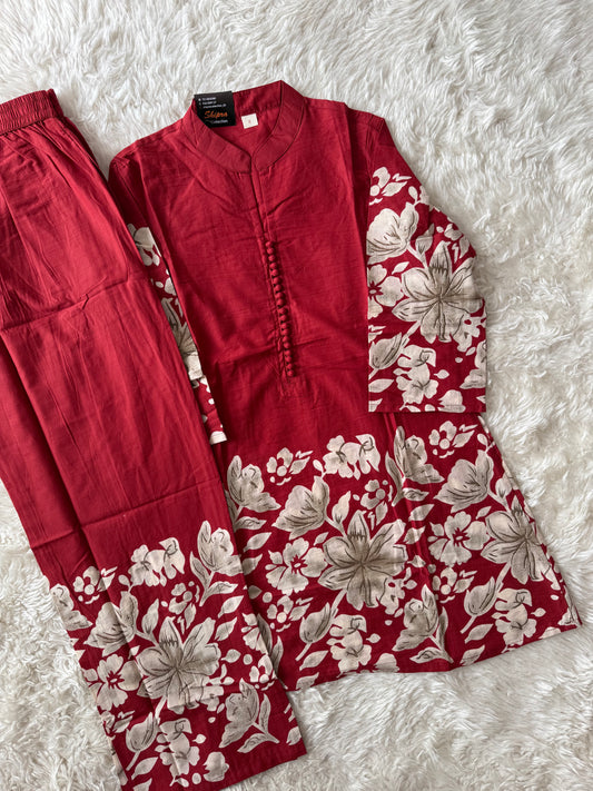 Pure Cotton Co-ord Set