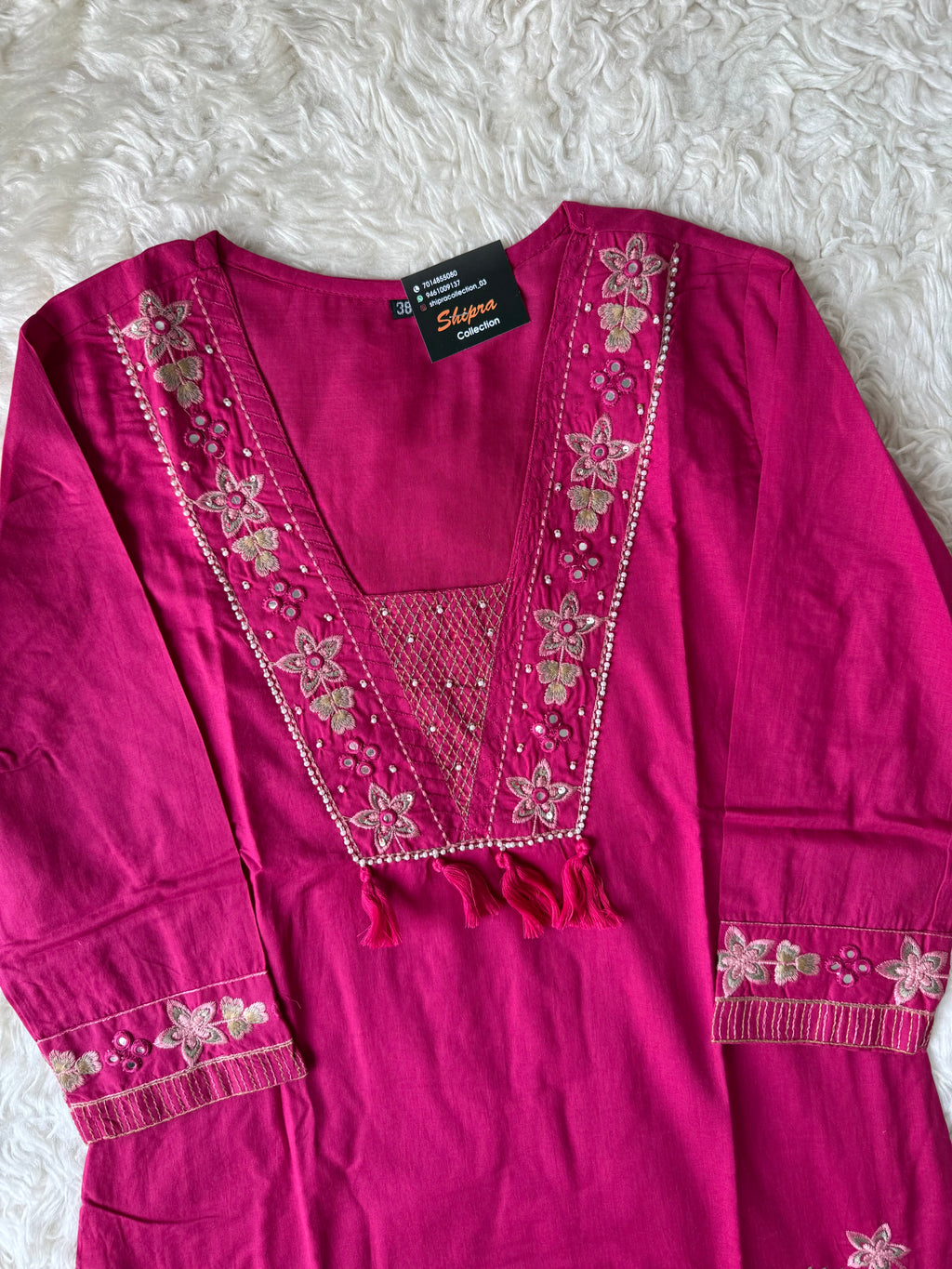 Premium Cotton Thread Work Collection
